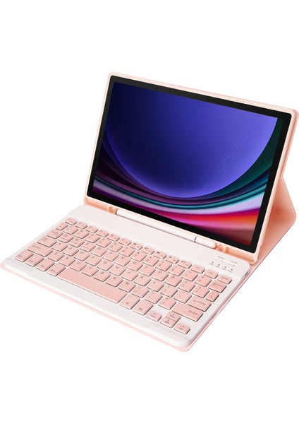 Samsung Galaxy Tab S9 Bluetooth Uyumlu Klavye Koruyucu Kılıf Pu+Tpu Kalem Yuvalı Kapaklı Tablet Kılıfı (Yurt Dışından) fiyatları