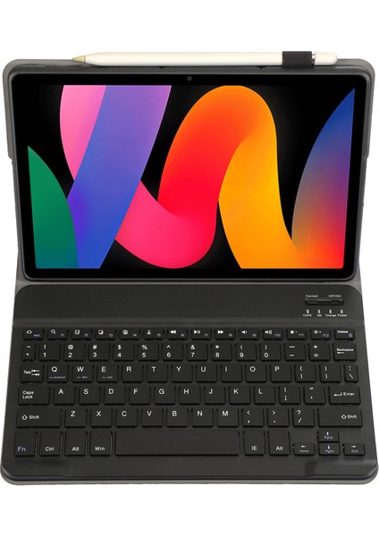 Xiaomi Redmi Pad Se Bluetooth Uyumlu Klavyeli Deri Tablet Kılıfı (Yurt Dışından) modelleri