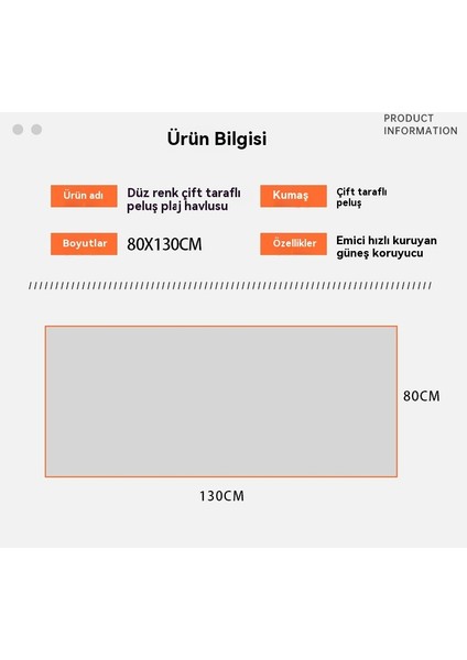 Hızlı Kuruyan Banyo Havlusu Yüzme Plaj Havlusu Taşınabilir Havlu Açık Seyahat Şal Pelerin-80 × 130CM (Yurt Dışından) fırsatları