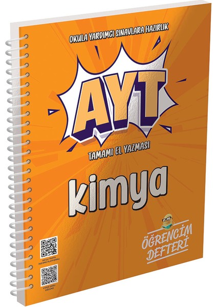 AYT Kimya Öğrencim Defteri