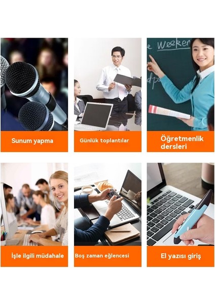 2.4g Kablosuz Fare Kalem Dikey Kalem Şekli Fare Bilgisayar Stylus (Yurt Dışından) indirimleri