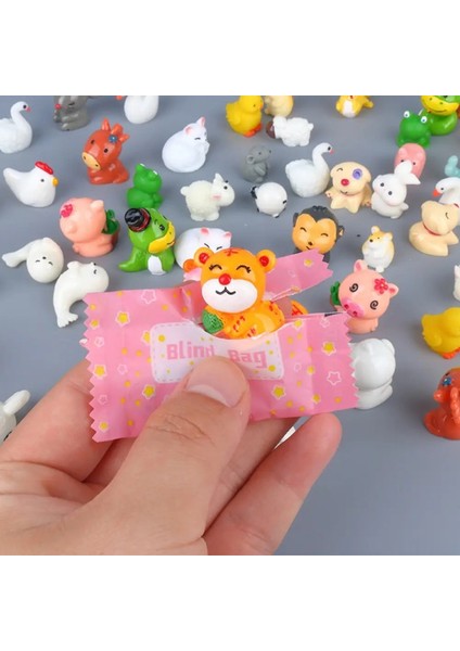 Mini Bağımsız Ambalaj Çanta Kawaii Karikatür Karikatür Meyve Çanta Stili Random Ayı Simülasyonu Hayvanlar: Stil 3 (Yurt Dışından)
