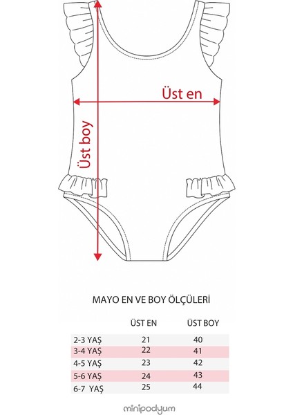 Kız Çocuk Baskılı Mayo fiyatları