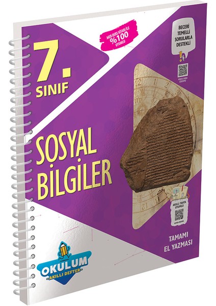 Murat Yayınları 7. Sınıf Sosyal Bilgiler Okulum Akıllı Defter