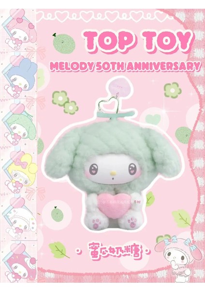 Yeni Sanrio My My Melody 50. Yıldönümü Toffee Serisi Vinil Peluş Bebek Kutusu Çanta Kolye Gizem Kutusu Hediye Renk: Onay 02 (Yurt Dışından)