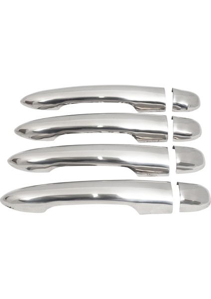 Renault Vel Satis Uyumlu 2006-2009 Krom Kapı Kolu 4 Kapı Paslanmaz Çelik