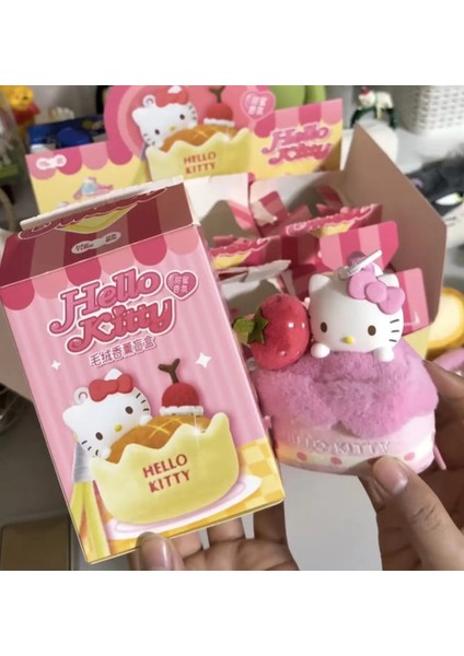 Yeni Orijinal Sanrio Hellokitty Tatlı Atölye Serisi Kutu Kuzulu Kolye Gizem Kutusu Karikatür Kek Özelleştirilmiş Dekor Hediye Renk: Onay 6 (Yurt Dışından)