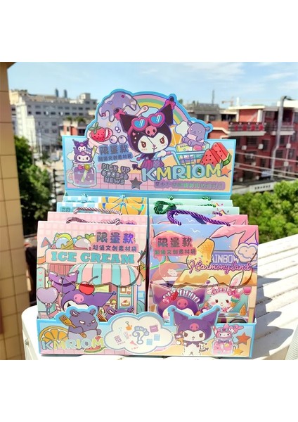 2pcs Sanrio Hellokitty Cinnamoroll Melody Kuromi Anime Klasik Şanslı Çanta Öğrenci Kırtasiye Büyük Çanta Okulu Hediyesi Prizecolor: 003 Random 2 Pcs (Yurt Dışından)