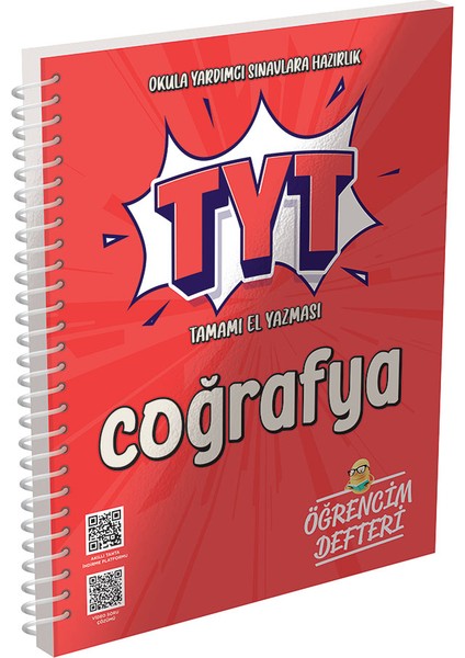 TYT Coğrafya Öğrencim Defteri
