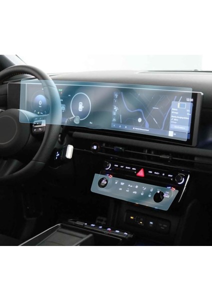 Hyundai Tucson 12.3 Inç Navigasyon ve Klima Uyumlu Nano Ekran Koruyucu 2 Li Set fırsatları