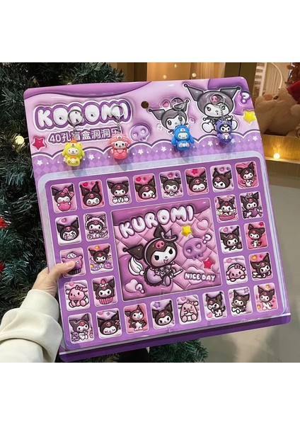 Anime Sanrio Kutu Figürleri Anahtarlık Kuromi Benim Melodi Aksiyon Figür Model Çanta Anahtar Yüzüğü Cinnamoroll Heykel Günü Hediye Hediye: Kuromi (Yurt Dışından)