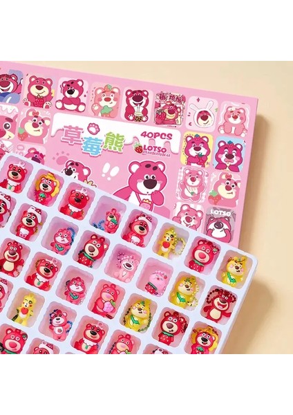 36PCS Sanrio Hellokitty Melody Bebek Karikatür Hediye Kutusu Deliği Kıy Çocukların El Yapımı Sevimli Sürpriz Kutu Doğum Günü Kız Hediye Kozu: Kuromi (Yurt Dışından)