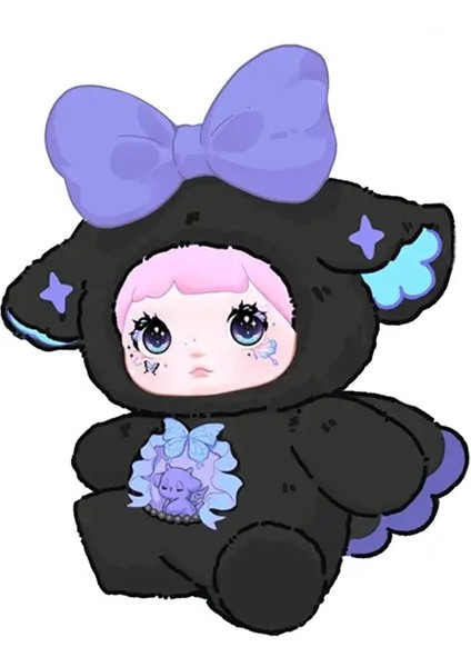 Nommi V6 Kutu Nommi Fantasy Dünya Serisi Gizem Kutusu Kawaii Bunny Anime Bebek Koyun Aksiyon Figürü Sürpriz Çanta Kolye Oyuncakları Renk: Zhuing/boyut: Resmi (Yurt Dışından)