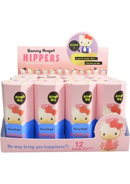 Sonny Angel Hello Kitty Serisi Kutu Bilgisayar Dekorasyon Karikatür Anime Karakter Modelleri Oyuncak Aksesuarları Çocuk Hediyeleri Renk: 1 Kutu (12 Pcs) (Yurt Dışından)