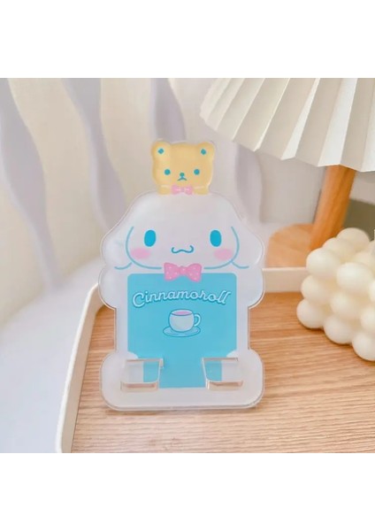 Kawaii Sanrio Hello Kitty My Melody Kuromi Telefon Destek Standı Kız Karikatür Cinnamoroll Pochacco Yaratıcı Akrilik Tablet Standcolor: Sanrio8 (Yurt Dışından)