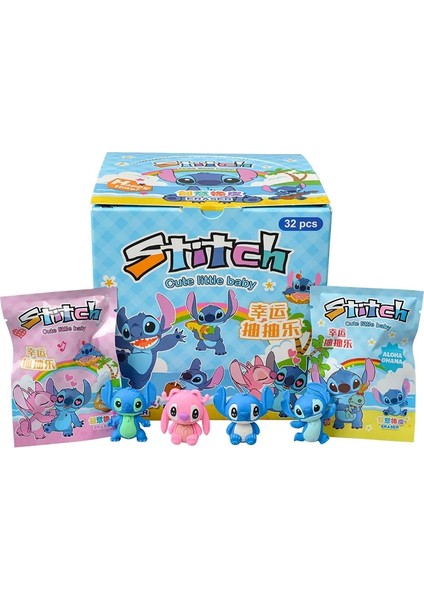 32PCS/SET Pokemon Kutusu Anime Sanrio Capya Dikiş Figürü Karikatür Çocuklar Için Çocuk Için Hediyelik Bebek Oyuncağı: 1box (32PCS) (Yurt Dışından)