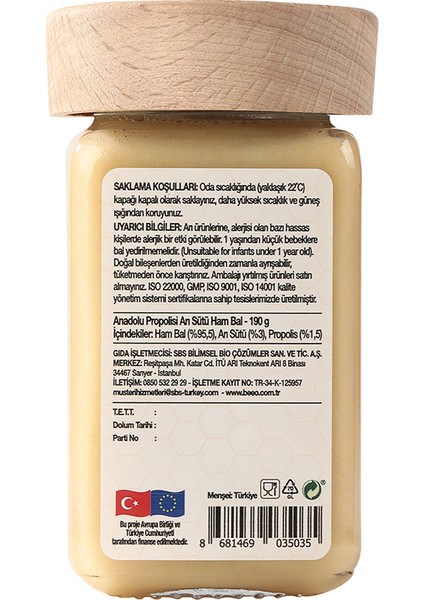 Propolis Arı Sütü Ham Bal Aile Paketi fiyatları