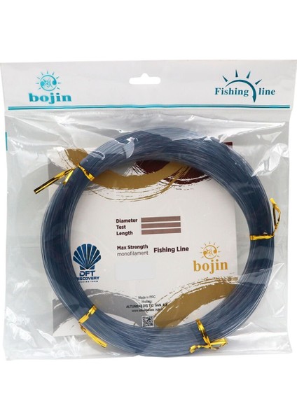 Bojin 100M Şeffaf Poşet Misina 0.60MM