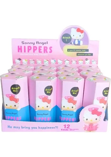 Bebek Hello Kitty Blind Mystery Boxseries Kutu Modaya Göre Oyun Dekorasyon Yaratıcı Çocuk Doğum Günü Noel Hediyesi Renk: Ramdon 12 Pcs Kutusu (Yurt Dışından)