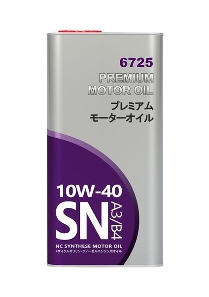FF6725-5ME Fanfaro Toyota Sn A3/b4 10W-40 (Metal) 5 L