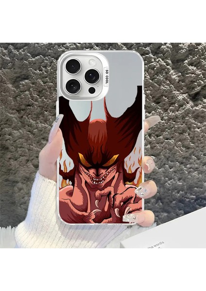 D-Devılmans C-Crybabys Iphone 16 Için Telefon Kılıfı 15 Pro Max Case 14 Plus 13 12 11 Renk Gümüş Casecolor: Z10/MALZEME: Iphone 11 Için (Yurt Dışından)