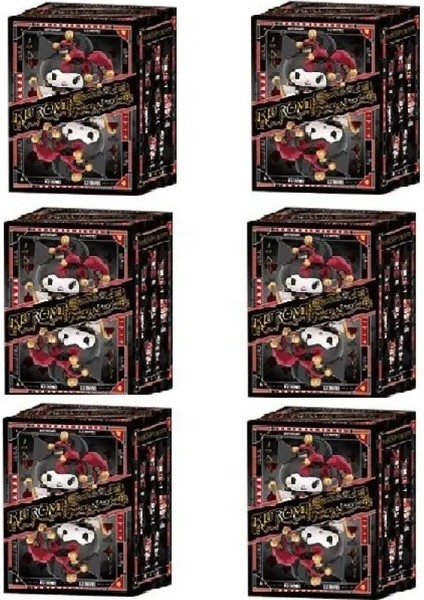 Miniso Kutu Sanrio Kuromi Poker Kingdom Series Modaya Oyun Bebek El Yapımı Süs Girliler Masaüstü Doğum Günü Noel Hediyesi Renk: 6 Random Seçilmiş (Yurt Dışından)