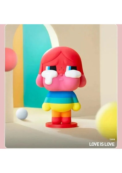 Otantik Popmart Bubble Mart Crybaby Crybaby Ağlayan Bebek Gözyaşları Fabrika Serisi Kutu El Yapımı Sevimli Süs Bebek Hediyesi: Yıldız Boy/boyut: Açık Kutu Onay (Yurt Dışından)