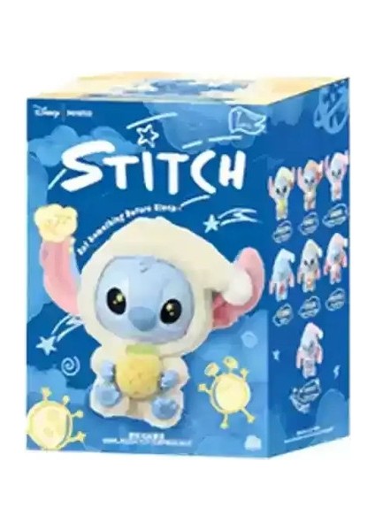 Nwe Miniso Disney Stitch Uyku Serisi Vinil Kutu Çanta Kolye Sevimli Bebek Kutusu Oyuncak Yetişkin Hediye Kilo: Random 1 Adet (Yurt Dışından)