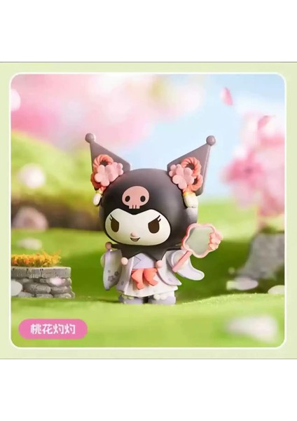 Stok Kutu Sanrio Yeni Kafiye Çiçek Giysileri Serisi Benim Melodisi Kuromi Pacha Köpek Büyük Kulak Köpek El Yapımı Dekoratif Oyuncaklar Hediye Rengi: A/boyut: Çin Versiyonu (Yurt Dışından)
