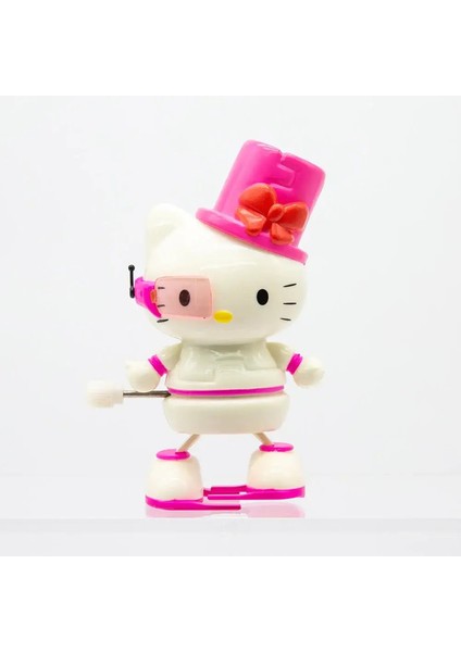 Sanrio Karakterler Sihirbaz Serisi Kutu Heykelcik Sevimli Aksiyon Figürleri Oyuncak Hello Kitty Masa Dekorasyon Koleksiyonu Çocuk Hediyeleri Renk: 5 Clockwork Oyuncak (Yurt Dışından)