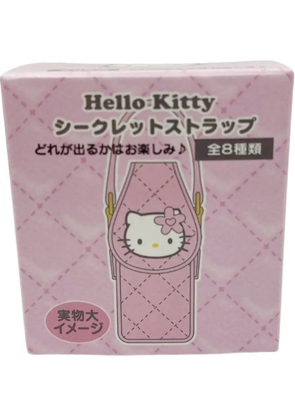 Sanrio Hello Kitty Bag Kolye Bükülmüş Yumurta Kutu Modaya Oy Verme Süsleme Çevresi Pembe Mavi Çanta Model Oyuncaklar Kızlar Doğum Günü Hediyesi: Random 1 Adet (Yurt Dışından)