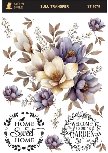 ST1075 Açık Zemin Sulu Transfer 25*35 cm