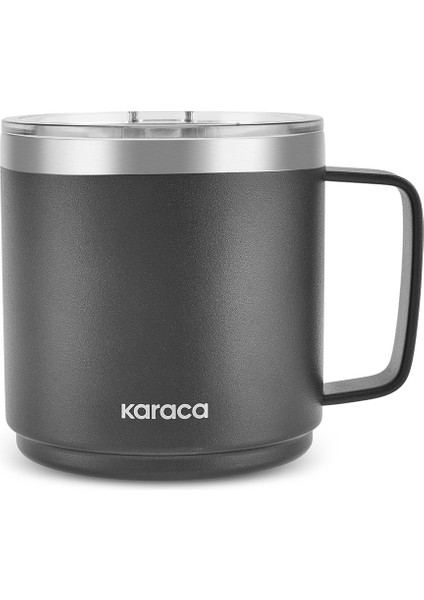 Thermal Çelik Mug 420 ml Siyah