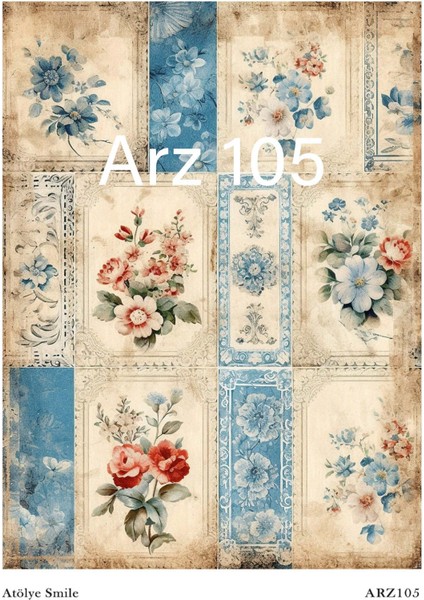 ARZ105 Pirinç Dekopaj 29*42 cm