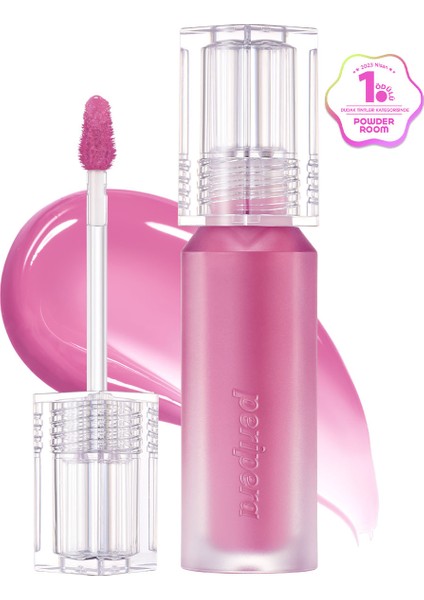 Doğal Tonlarda, Uzun Süre Kalıcı, Işıltılı Tint PERIPERA Water Bare Tint (09 Cool-Lepathy)(Hip Gray)