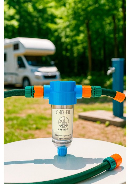 Karavan Su Deposu Klor, Kötü Koku&renk Önleyici Pratik Dolum Filtre Seti