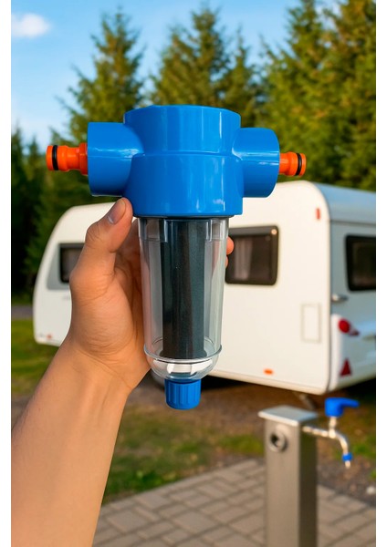 Karavan Su Deposu Klor, Kötü Koku&renk Önleyici Pratik Dolum Filtre Seti indirimleri