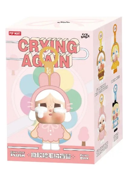 Yeni Orijinal Crybaby Crying Again Seri Serisi Kutu Figürleri Vinil Yüz Bebek Krybaby Kolye Keychain Gizem Kutusu Oyuncak Giftcolor: F (Yurt Dışından)