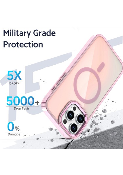 iPhone 16 Pro Max Tpu Telefon Arka Kapağı Magsafe ile Uyumlu (Yurt Dışından) fiyatları