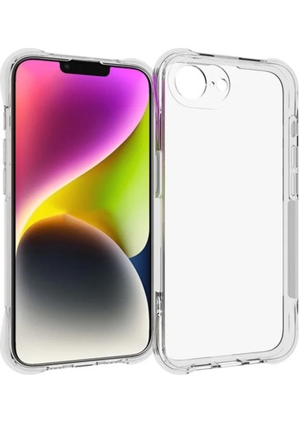 iPhone 16E Şeffaf Tpu Kılıf Telefon Arka Kapağı Için (Yurt Dışından)