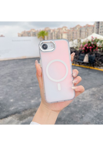 iPhone 16E Tpu Telefon Arka Kapağı Magsafe ile Uyumlu (Yurt Dışından)