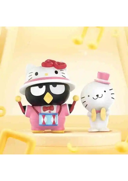 Sanrio Family Hello Kitty 50. Yıldönümü Serisi Kutu Mymelody Cinnamoroll Kuromi Pochacco Pom Purin Model Kawaii Hediye Renk: F (Yurt Dışından)