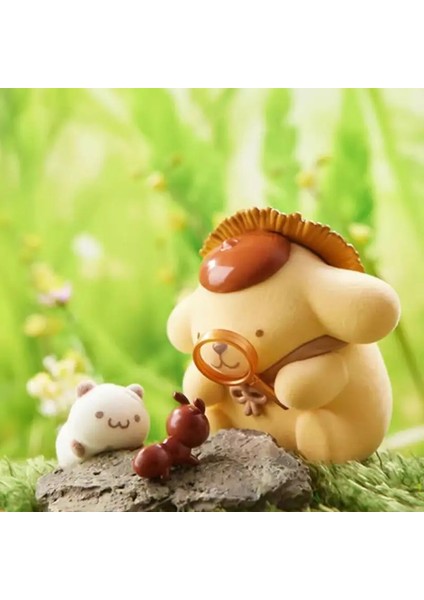 Sanrio Pompompurin Blind Box Seasons Serisi Koleksiyon Oyuncakları Hediye Noel Çocuk Çocuk Günü Orijinal Sevimli Figür Dekorasyon Renk: B (Yurt Dışından)