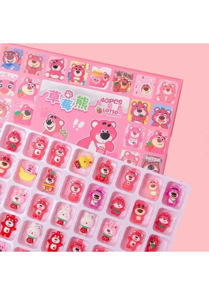 40PCS Sanrio Hellokitty Melody Bebek Karikatür Hediye Kutusu Deliği Kıy Çocukların El Yapımı Sevimli Sürpriz Kutu Doğum Günü Hediye Renk: B (Yurt Dışından)