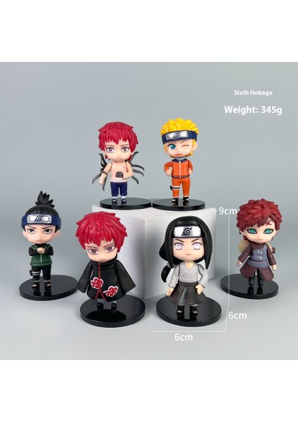 Naruto Q Bebek Setinin Versiyonu Anime Model Süsler (Yurt Dışından)