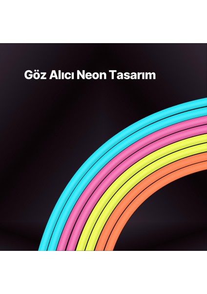 2DK60NP Ttec Usb-C - Lightning Hızlı Şarj Kablosu 120CM Neon Pembe indirimleri
