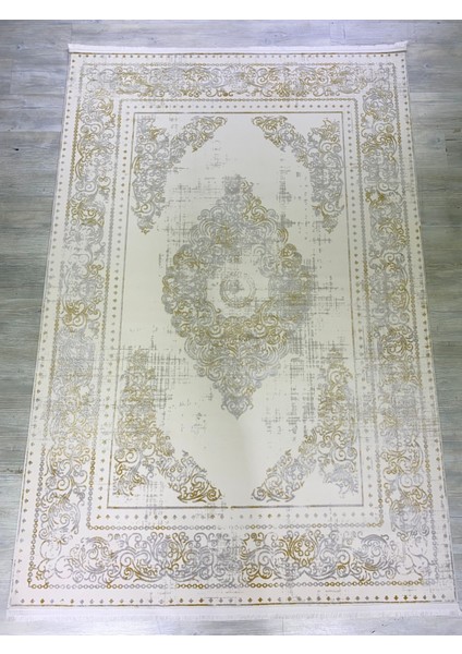 Ihtişam Perge, Emsalsiz Ipeksi Yün Tuşeli Triko Akrilik Oturma Odası ve Salon Halısı