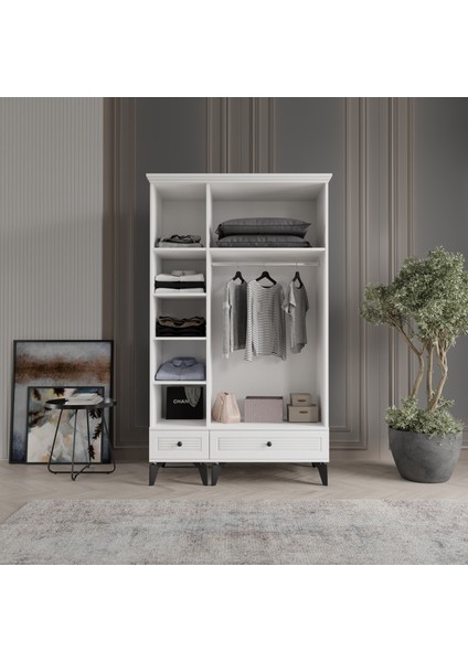 Nisa 3 Kapaklı Gardırop Dolap 120cm fiyatları