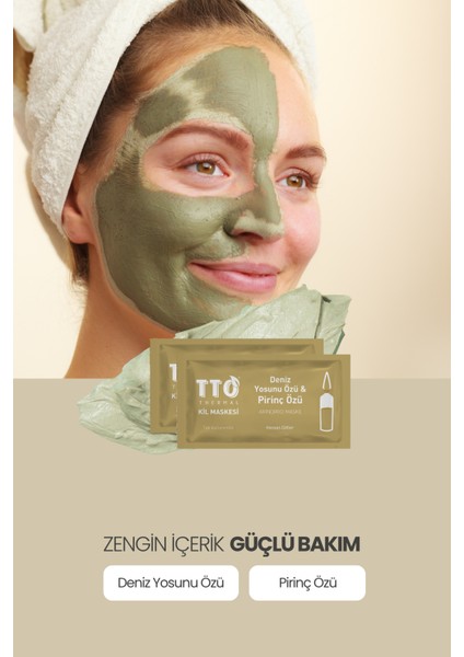 Thermal Kil Maskesi Deniz Yosunu Özü & Pirinç Özü modelleri