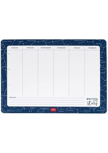 Smart Notes Stars Mouse Pad